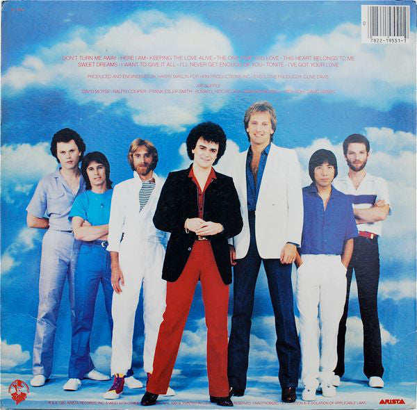 Air Supply : The One That You Love (LP, Album)