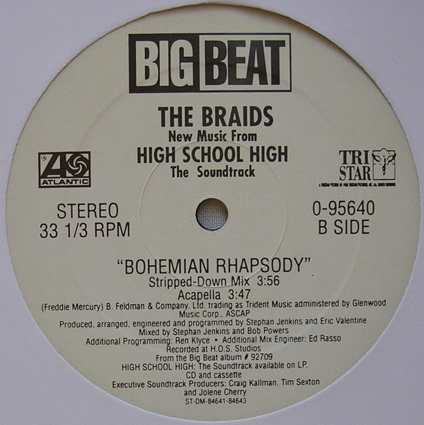 The Braids : Bohemian Rhapsody (12")