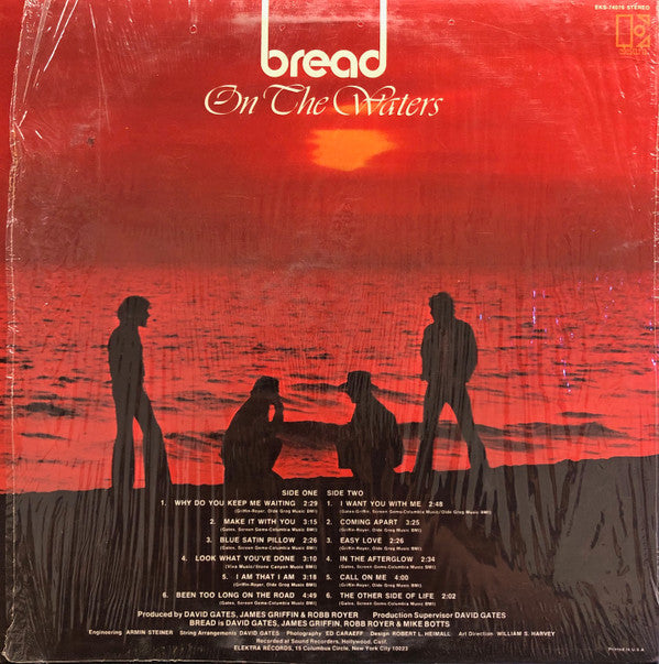 Bread : On The Waters (LP, Album, Pit)