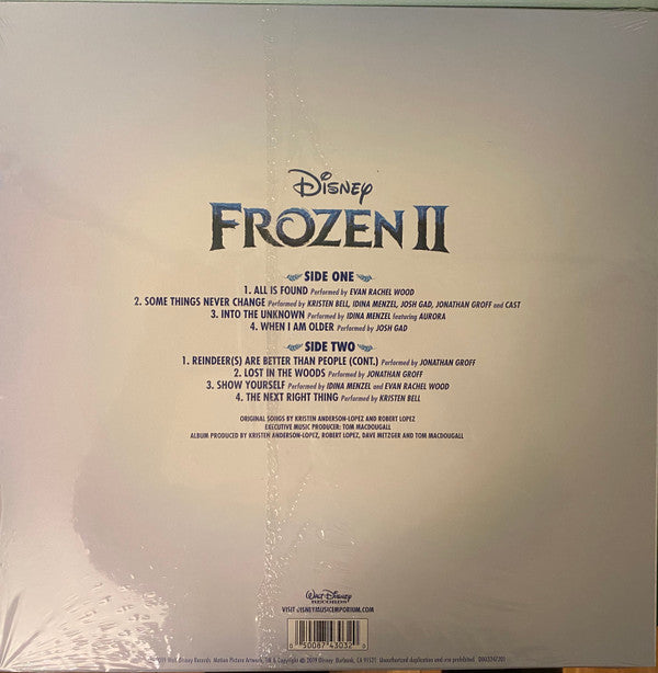 Kristen Anderson-Lopez And Robert Lopez : Frozen II (LP, Album)