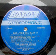 The Rolling Stones : Got Live If You Want It! (LP, Album, Ter)