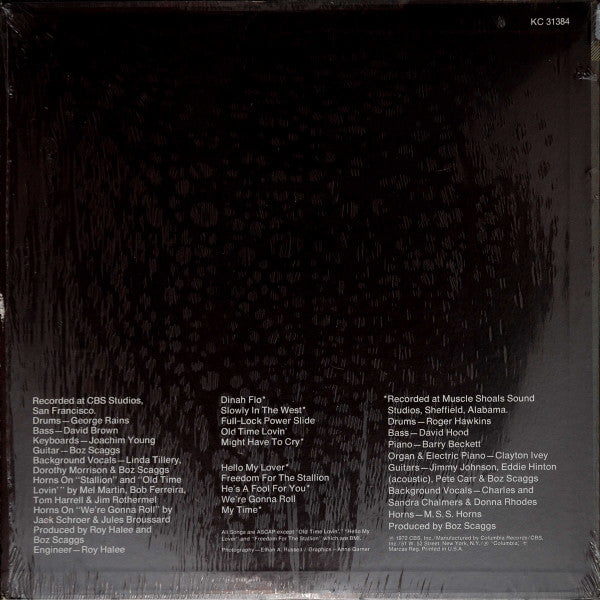 Boz Scaggs : My Time (LP, Album, San)