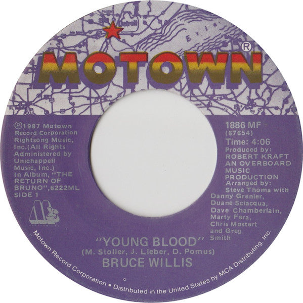 Bruce Willis : Young Blood (7")