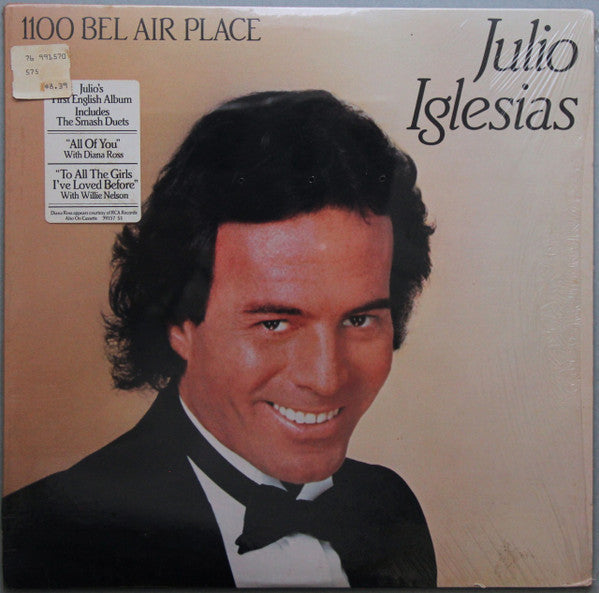 Julio Iglesias : 1100 Bel Air Place (LP, Album, Car)