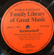 Rachmaninoff* : Piano Concerto No. 2 In C Minor / Symphonic Dances Opus 45, No. 2 And 3 / Vocalise Opus 34, No. 14 (LP, Album, Comp)