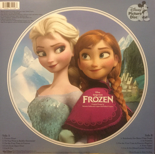 Kristen Anderson-Lopez And Robert Lopez : Songs From Frozen (LP, Album)