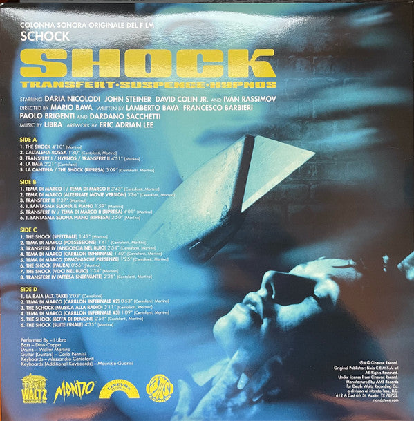 Libra (6) : Shock (Transfert·Suspence·Hypnos) (Colonna Sonora Originale Del Film) (2xLP, Album, Cle)