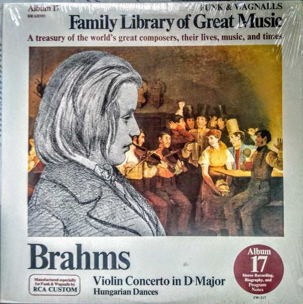 Johannes Brahms : Violin Concerto In D Major / Hungarian Dances (LP)