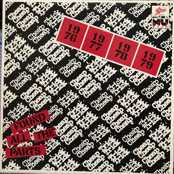 Cheap Trick : Found All The Parts (10", EP, Ric + 7", Promo)