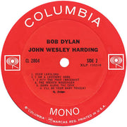 Bob Dylan : John Wesley Harding (LP, Album, Mono, San)