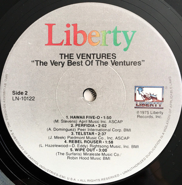 The Ventures : The Very Best Of The Ventures (LP, Comp, RE)