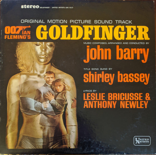 John Barry : Goldfinger (Original Motion Picture Sound Track) (LP, Album, Ter)