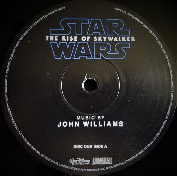 John Williams (4) : Star Wars: The Rise Of Skywalker (Original Motion Picture Soundtrack) (2xLP, Album)