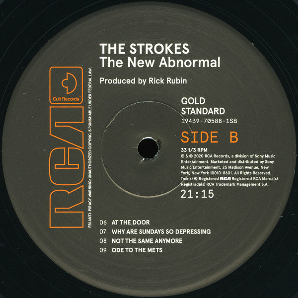 The Strokes : The New Abnormal (LP, Album, 180)