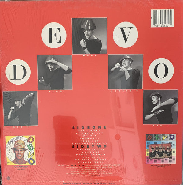 Devo : Freedom Of Choice (LP, Album, Club, Ter)