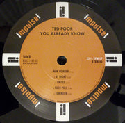 Ted Poor : You Already Know (LP, Album)