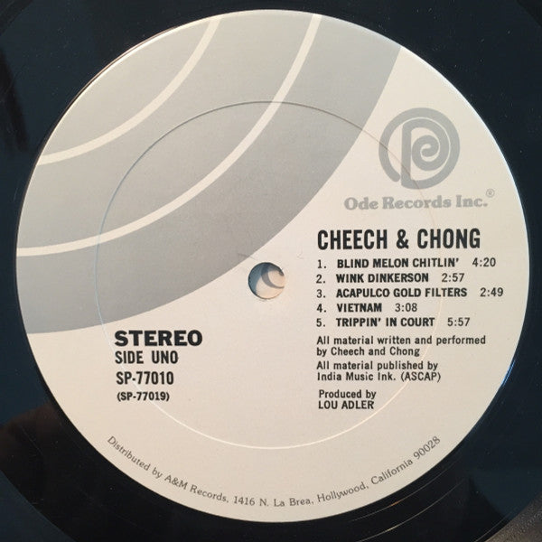 Cheech & Chong : Cheech And Chong (LP, Album, Ter)