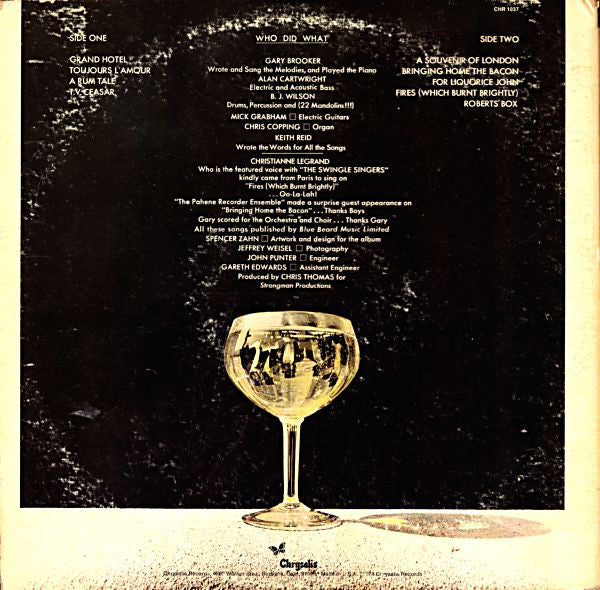 Procol Harum : Grand Hotel (LP, Album, Pit)