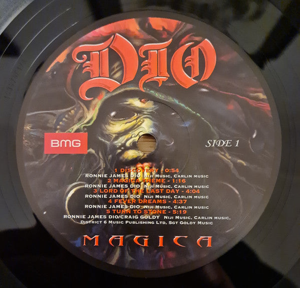 Dio (2) : Magica (2xLP, Album, RE, RM, Gat + 7", S/Sided, RM)