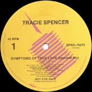 Tracie Spencer : Symptoms Of True Love (Disconet Mix) (12", Promo)