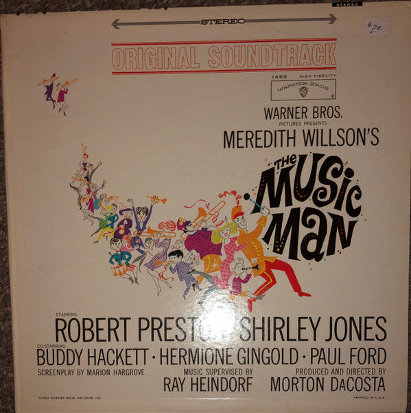 Meredith Willson : The Music Man - Original Soundtrack (LP, Album)