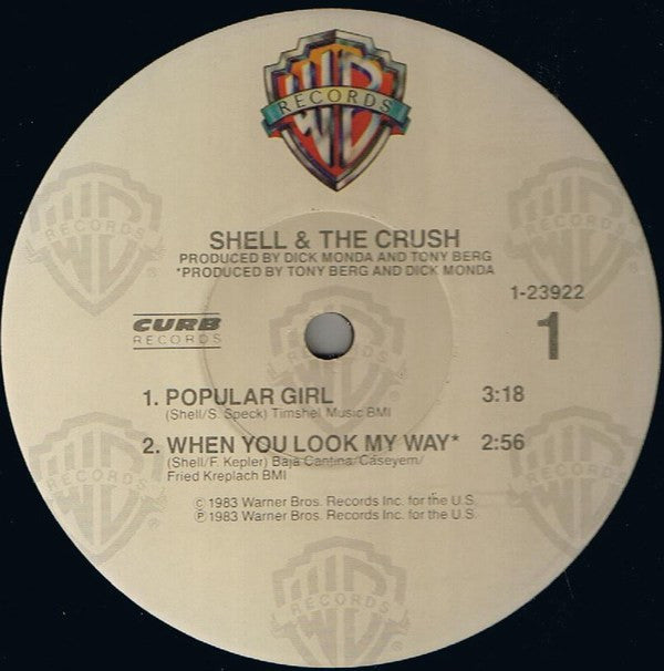 Shell & The Crush : Shell & The Crush (12", MiniAlbum)