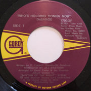 DeBarge : Who's Holding Donna Now (7", Single)