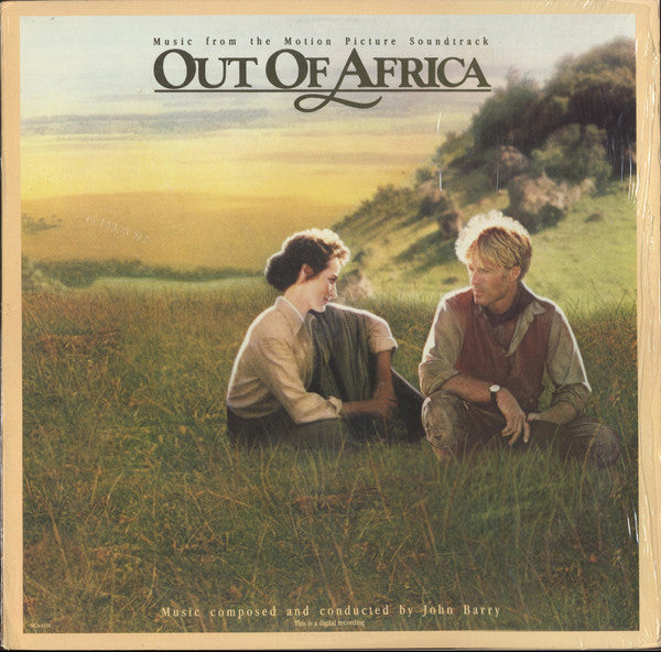 John Barry : Out Of Africa (Music From The Motion Picture Soundtrack) (LP, Glo)