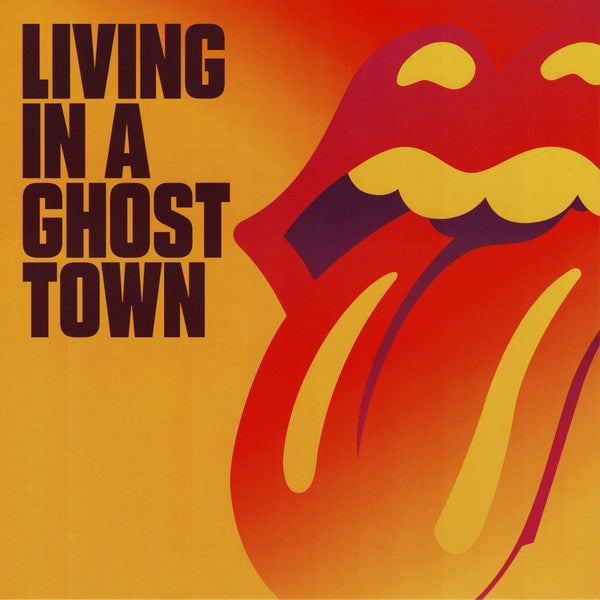 The Rolling Stones : Living In A Ghost Town (10", S/Sided, Single, Ltd, Pur)