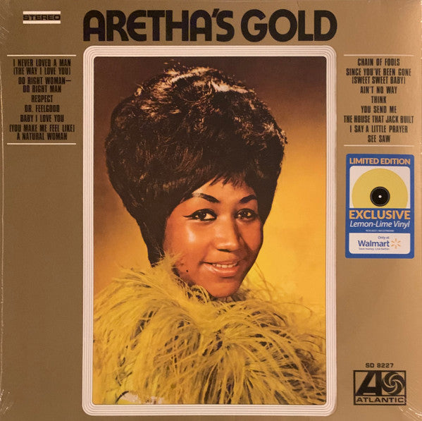 Aretha Franklin : Aretha's Gold (LP, Album, Comp, RE, Lem)