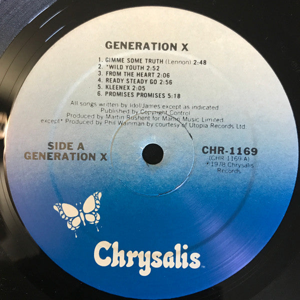Generation X (4) : Generation X (LP, Album, PRC)