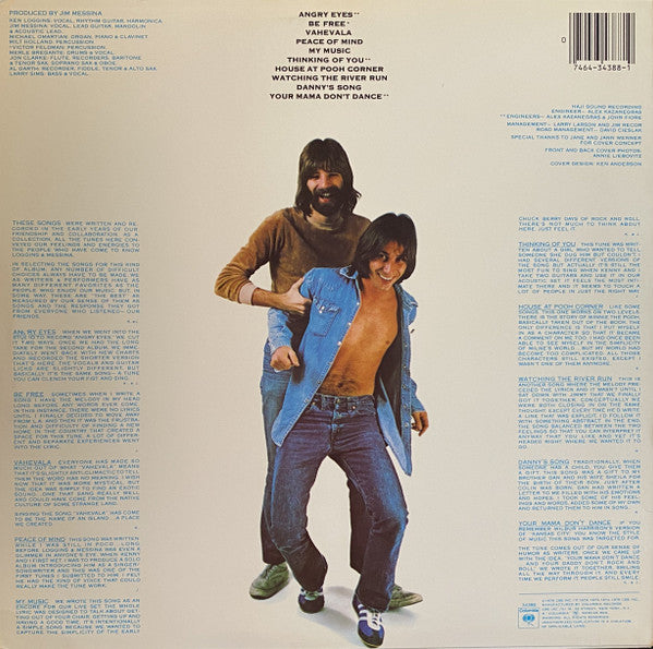 Loggins And Messina : The Best Of Friends (LP, Comp, RE, Pit)