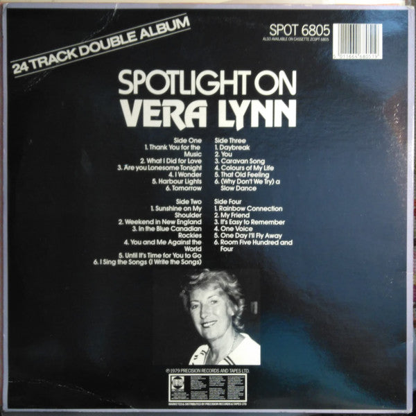 Vera Lynn : Spotlight On Vera Lynn (2xLP, Comp)