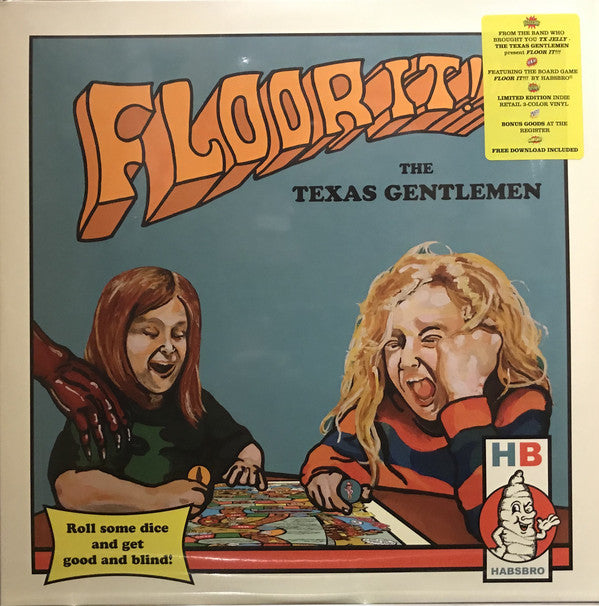 The Texas Gentlemen : Floor It!!! (2xLP, Album, Ltd, 3-C)