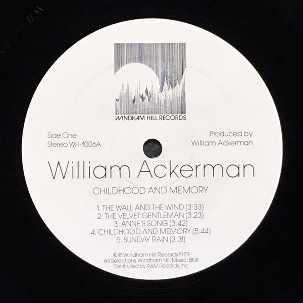 William Ackerman : Childhood And Memory: Pieces For Guitar (LP, Album, RE)