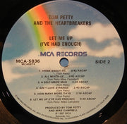 Tom Petty And The Heartbreakers : Let Me Up (I've Had Enough) (LP, Album, Glo)
