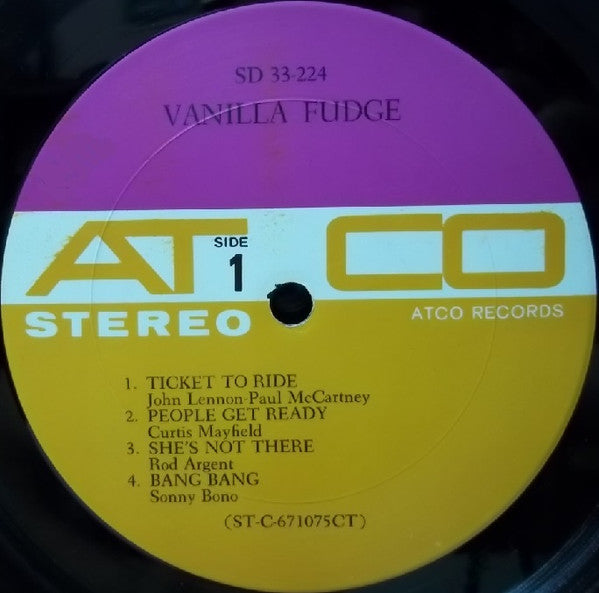 Vanilla Fudge : Vanilla Fudge (LP, Album, Pit)