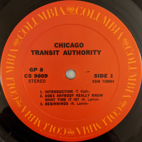 Chicago (2) : Chicago Transit Authority  (2xLP, Album, RE, Ter)