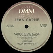 Jean Carne* : Closer Than Close (12")