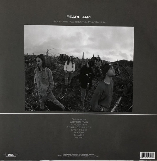 Pearl Jam : Live At The Fox Theatre, Atlanta 1994 (LP, Unofficial, Ora)