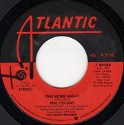 Phil Collins : One More Night (7", Single, All)