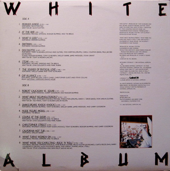 National Lampoon : White Album (LP, Album)