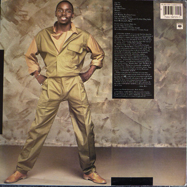 Philip Bailey : Continuation (LP, Album, Car)