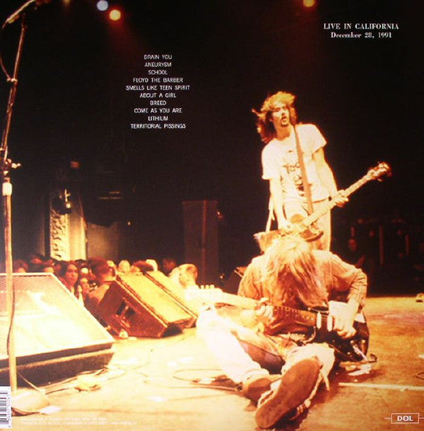 Nirvana : California Live 1991 (LP, Unofficial, 180)