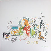 Crosby, Stills, Nash & Young : So Far (LP, Comp, Ltd, RE, RP, Cle)