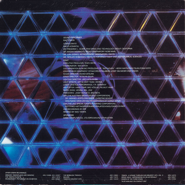 Isao Tomita* : Live At Linz, 1984 (The Mind Of The Universe) (LP, Gat)