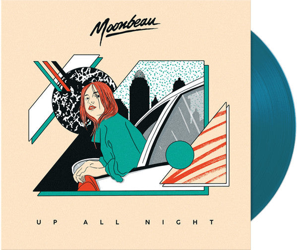 Moonbeau : Up All Night (LP, Album, Oce)