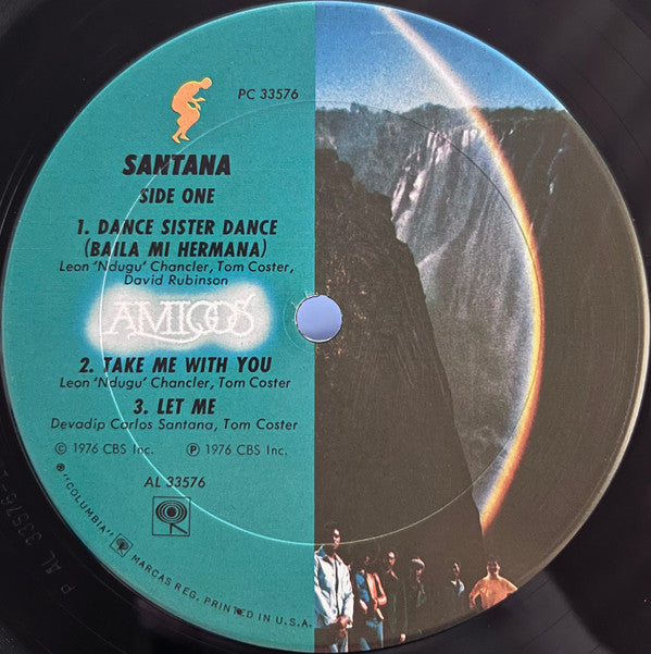 Santana : Amigos (LP, Album, RE, San)