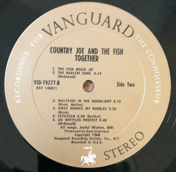 Country Joe & The Fish* : Together (LP, Album, San)