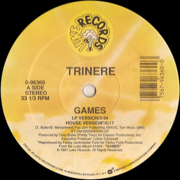 Trinere : Games / No Matter What The Weather (12")